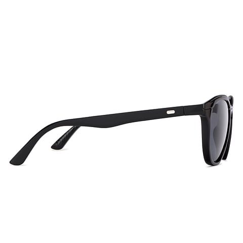 Vincent Chase Polarized Black Full Rim Round left side