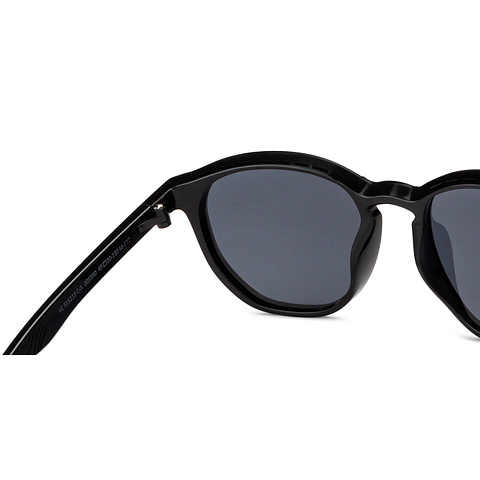 Vincent Chase Polarized Black Full Rim Round right side