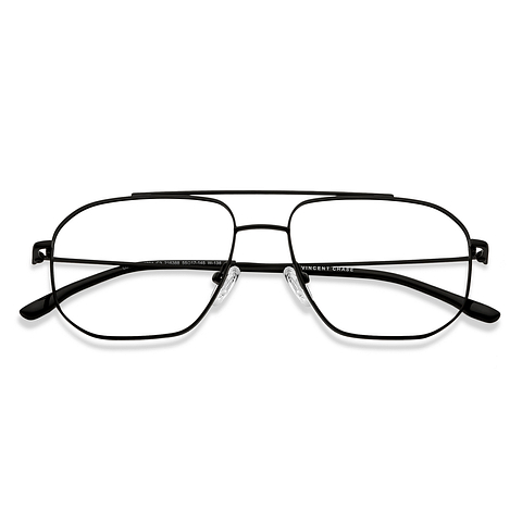 Buy Black Full Rim Geometric Vincent Chase SLEEK STEEL VC