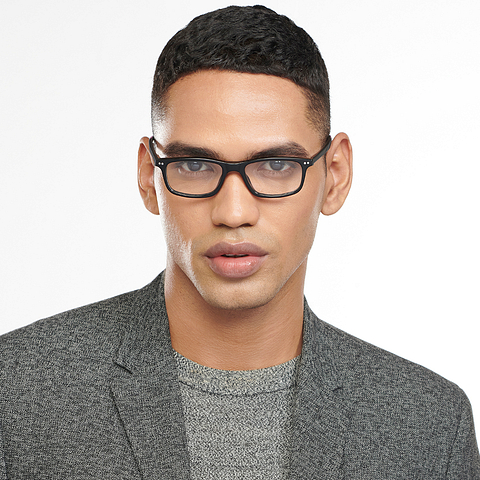 Vincent Chase Online Black Full Rim Rectangle right side