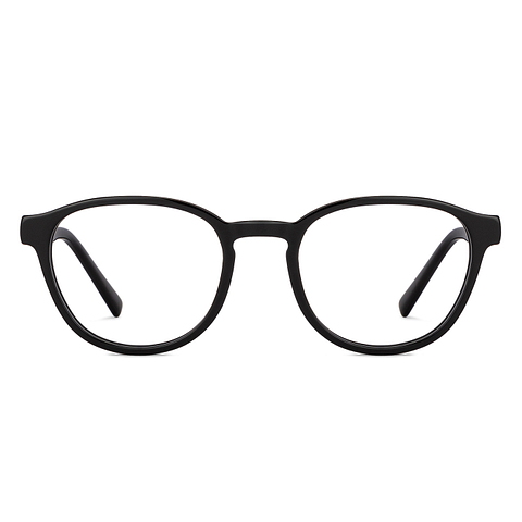 Vincent Chase Online Black Full Rim Round left side