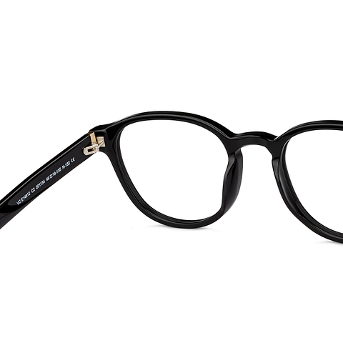Vincent Chase Online Black Full Rim Round right side