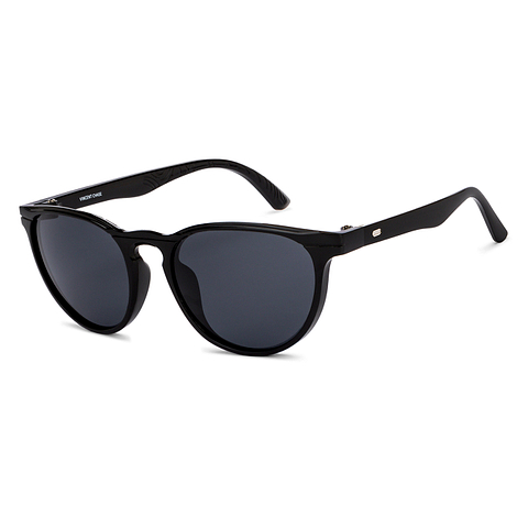 Vincent Chase Polarized Black Full Rim Round right side