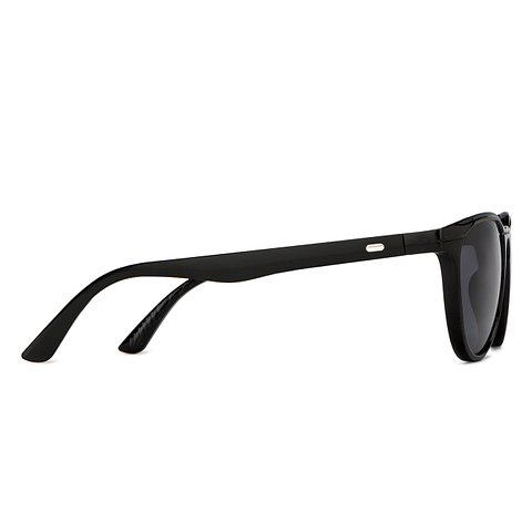 Vincent Chase Polarized Black Full Rim Round left side