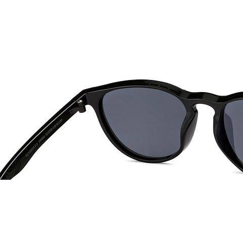 Vincent Chase Polarized Black Full Rim Round right side
