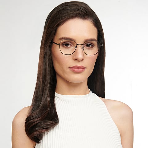 فينسنت تشيس أونلاين أسود حافة كاملة دائري left side