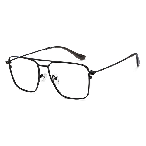 Vincent Chase Black Full Rim Square right side