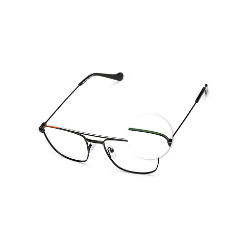 Vincent Chase Online Black Full Rim Square right side