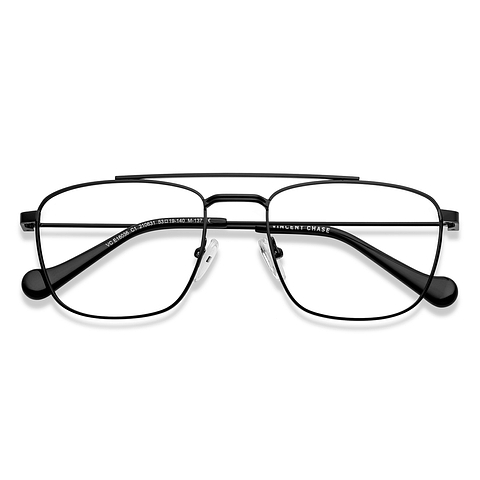 Vincent Chase Online Black Full Rim Square left side
