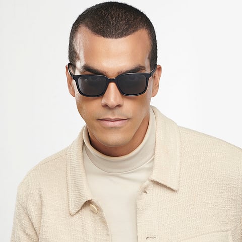 Vincent Chase Polarized Black Full Rim Square right side
