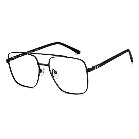 Vincent Chase Online Black Full Rim Square right side