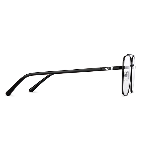 Vincent Chase Online Black Full Rim Square left side