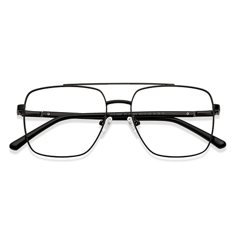 Vincent Chase Online Black Full Rim Square left side