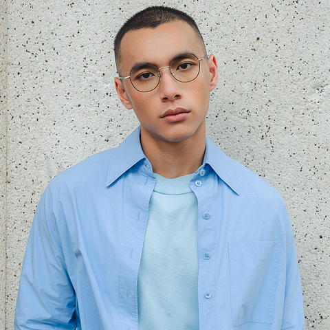 Vincent Chase Online Black Full Rim Round right side