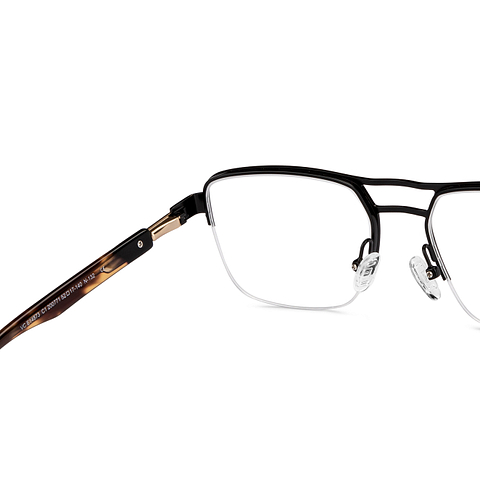 Vincent Chase Online Black Half Rim Square right side