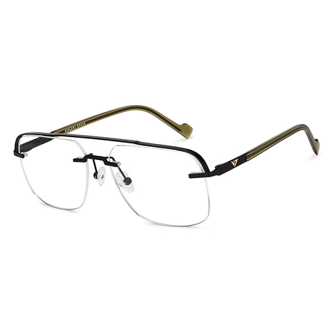 Vincent Chase Online Black Full Rim Square right side