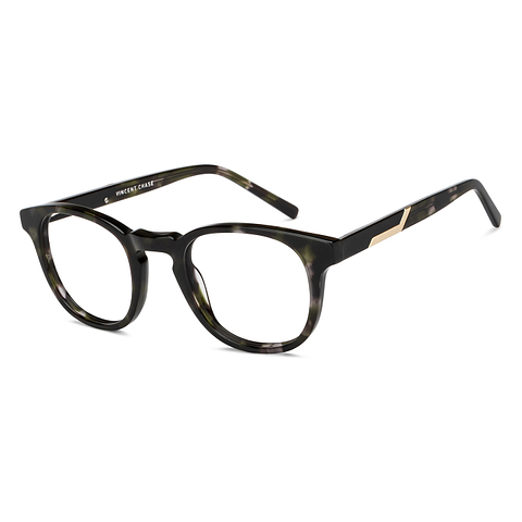 Vincent Chase Online Military Green Full Rim Round right side