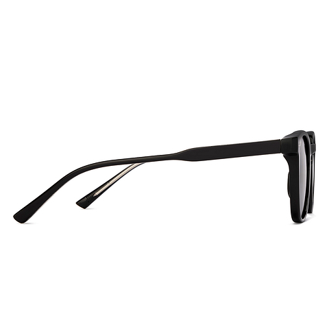 Vincent Chase Polarized Black Full Rim Round right side