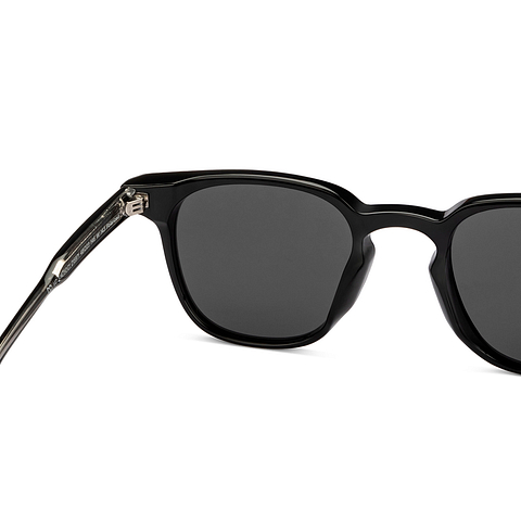Vincent Chase Polarized Black Full Rim Round left side