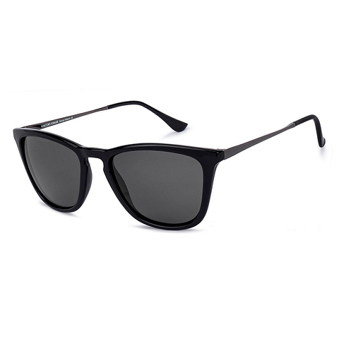Vincent Chase Polarized Black Full Rim Square left side