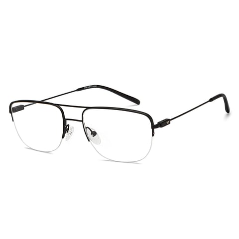 Vincent Chase Online Black Half Rim Square right side