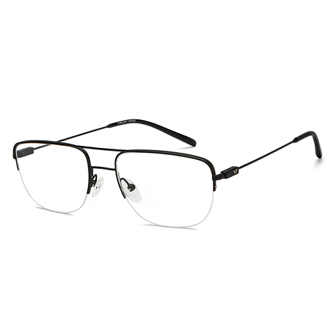 Vincent Chase Online Black Half Rim Square right side