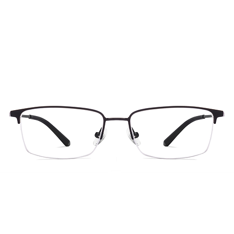 Vincent Chase Online Black Half Rim Rectangle right side