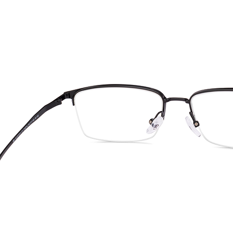 Vincent Chase Online Black Half Rim Rectangle right side