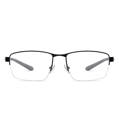 Vincent Chase Online Black Half Rim Rectangle right side