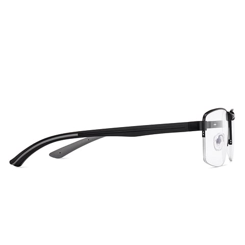 Vincent Chase Online Black Half Rim Rectangle left side