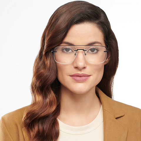 Vincent Chase Online Black Full Rim Square left side