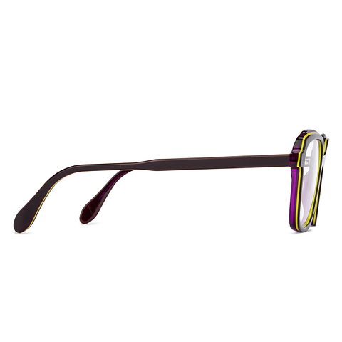 Vincent Chase Online Purple Full Rim Square left side