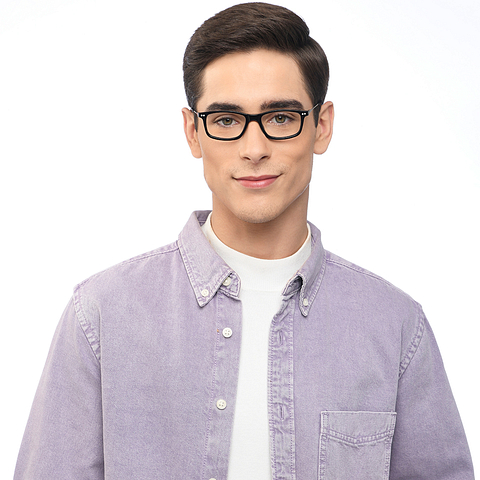 Vincent Chase Online Black Full Rim Rectangle right side