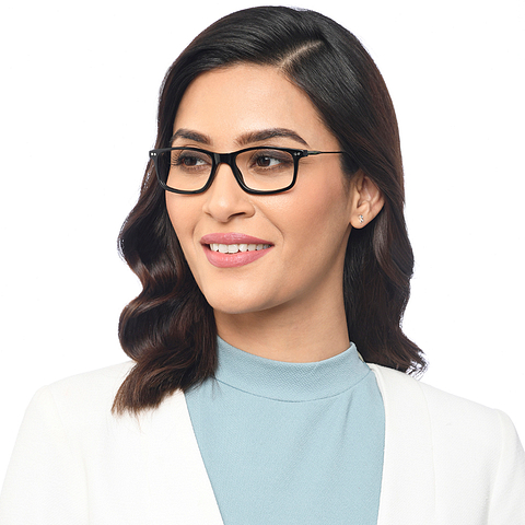 Vincent Chase Online Black Full Rim Rectangle left side