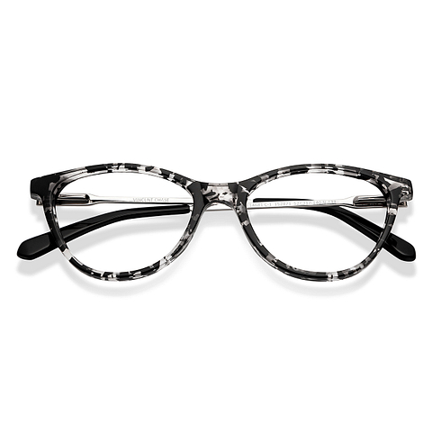 Vincent Chase Online Black Tortoise Full Rim Cat Eye left side