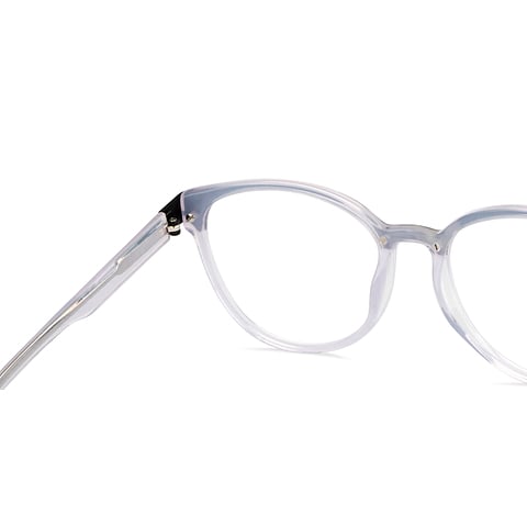 Vincent Chase Online Black Transparent Full Rim Round right side