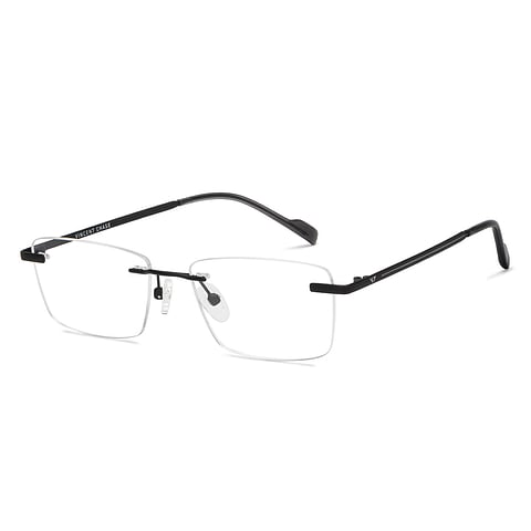 Vincent Chase Online Black Rimless Rectangle right side