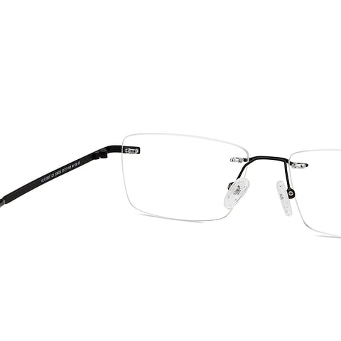 Vincent Chase Online Black Rimless Rectangle right side