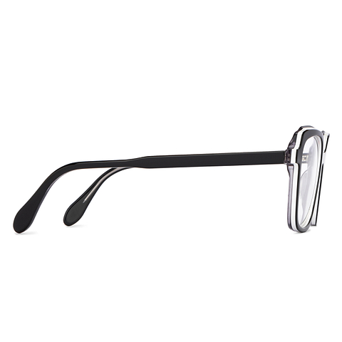 Vincent Chase Online Black Full Rim Square left side