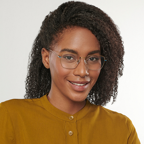 Vincent Chase Online Gold Full Rim Square right side