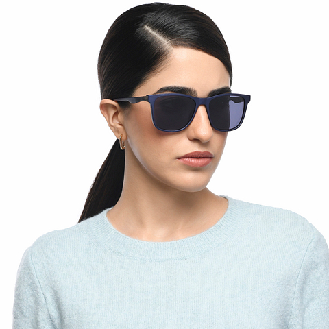 فينسنت تشيس المستقطب أزرق سماوي حافة كاملة مربع right side