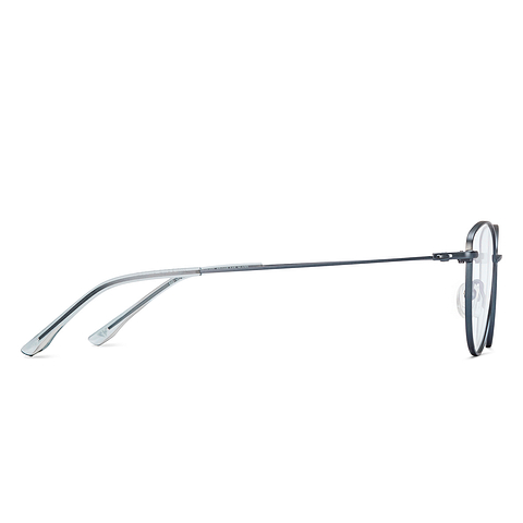 Vincent Chase Sky Blue Full Rim Cat Eye left side