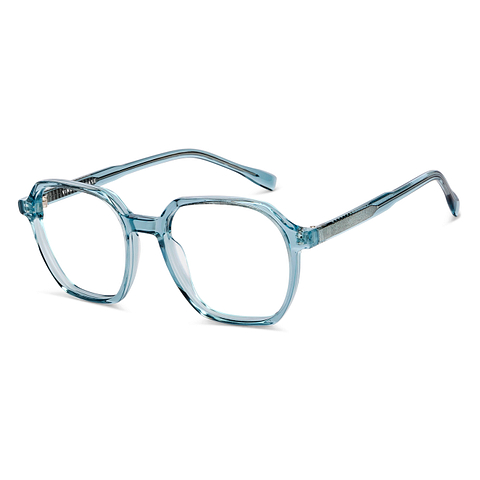 Vincent Chase Online Sky Blue Full Rim Geometric right side