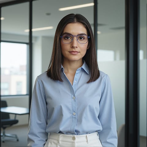 Vincent Chase Online Sky Blue Full Rim Geometric right side Vincent Chase Online Sky Blue Full Rim Geometric right side