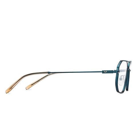 Vincent Chase Online Sky Blue Full Rim Geometric left side