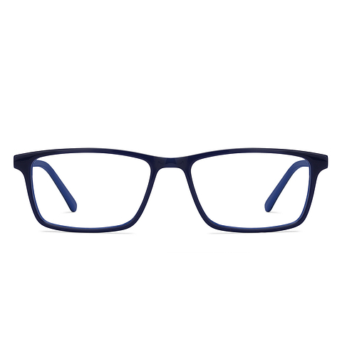 Vincent Chase Online Sky Blue Full Rim Rectangle left side