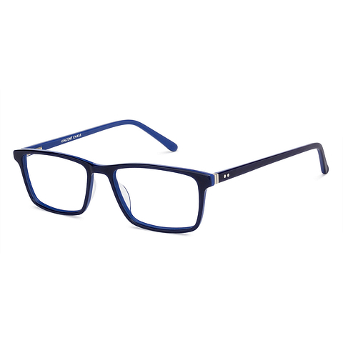 Vincent Chase Online Sky Blue Full Rim Rectangle right side