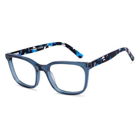 Blue Full Rim Cat Eye Vincent Chase Classic Acetate VC E16074-C4