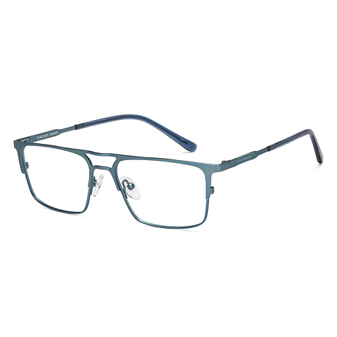 Vincent Chase Online Sky Blue Full Rim Rectangle right side
