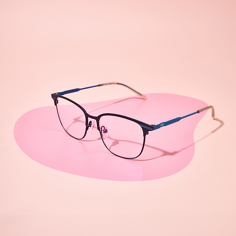 Vincent Chase Online Sky Blue Full Rim Square right side Vincent Chase Online Sky Blue Full Rim Square right side